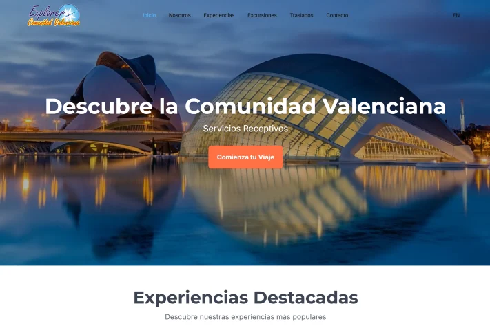 ExplorerCV website