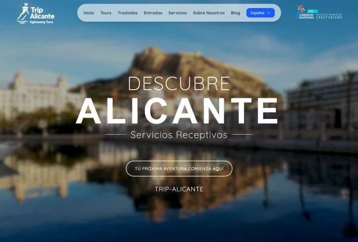 Trip Alicante website